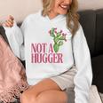 Not a Hugger Sarcastic Introvert Cactus Theme Women Unisex Hoodie Not a Hugger Sarcastic Introvert Cactus Theme Women Unisex Hoodie