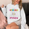 Nurse MSN Graduation Unicorn T-Shirt Nursing School Unisex Hoodie