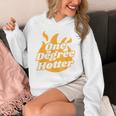 One Degree Hotter Graduation Ceremony Celebration Unisex Hoodie