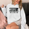 People Not A Big Enthusiast Introvert Sarcasm Quote Unisex Hoodie