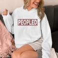 All Peopled Out Introvert Joke Sarcastic Quote Premium Tri-Blend Unisex Hoodie All Peopled Out Introvert Joke Sarcastic Quote Premium Tri-Blend Unisex Hoodie