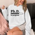 PhD In Progress Graduation Progress Bar Shirt Unisex Hoodie