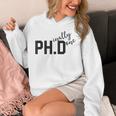 PhD Shirt Phinally Finally Done Graduation Her Unisex Hoodie