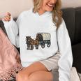 Please Be Patient I'm From The 1900s Amish Wagon & Vintage Premium Unisex Hoodie