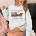 PLEASE BE PATIENT WITH ME I'M FROM THE 1900s Clever Premium Unisex Hoodie