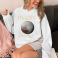 Pluto Never Forget 1930-2006 Planet Space Science Nostalgia Premium Tri-Blend Unisex Hoodie