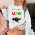 Queen MSW Social Work Grads Masters Graduation Unisex Hoodie