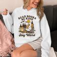 Read Books Be Kind Stay Weird Bookish Silly Goose Reading Unisex Hoodie Read Books Be Kind Stay Weird Bookish Silly Goose Reading Unisex Hoodie