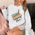 Retro Cassette Tape & Pencil Rewind Nostalgia Party 80s 90s Premium Unisex Hoodie