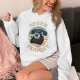 Retro Phone Never Forget Nostalgia Vintage Raglan Baseball Tee Unisex Hoodie