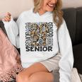 Senior 2021 Grad Class Of 2021 Graduation Leopard Cheetah Unisex Hoodie
