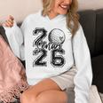 Senior 2026 Golf Player Heart Graduation Girls Teens Unisex Hoodie
