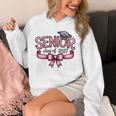 Senior Class Of 2027 Coquette Pink Bow Graduation 2027 Women Unisex Hoodie