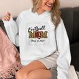 Senior Football Mom Class Of 2025 Graduation Graduate Unisex Hoodie