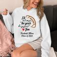 Senior Football Mom Class Of 2026 Graduation Graduate Unisex Hoodie