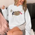Sloth Graduation Shirt Cute Animal Diploma Grad Unisex Hoodie