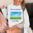 Out Standing In Her Field Graduation Tee Unisex Hoodie