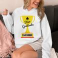 Star Graduate Second Grade Graduation Trophy Cup Unisex Hoodie