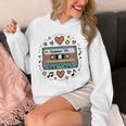 Summer ’95 Retro Cassette Tape Nostalgia Music Lover Premium Tri-Blend Unisex Hoodie
