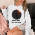 Total Solar Eclipse April 2024 Sky Watcher Memory Unisex Hoodie