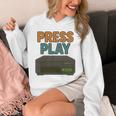 VHS Cassette Retro Analog Nostalgia Theme Unisex Hoodie VHS Cassette Retro Analog Nostalgia Theme Unisex Hoodie