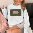 Vintage VHS Tape Humor Retro Nostalgia Graphic Unisex Hoodie