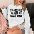 Volleyball Senior Night Volleyball Senior 2025 Graduation 28 Unisex Hoodie