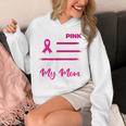 I Wear Pink In Memory Of My Mom Breast Cancer Awareness Premium Tri-Blend Unisex Hoodie I Wear Pink In Memory Of My Mom Breast Cancer Awareness Premium Tri-Blend Unisex Hoodie