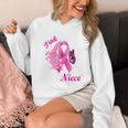 I Wear Pink In Memory Of My Niece Breast Cancer Awareness Unisex Hoodie