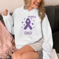 I Wear Purple In Memory Of Dad Pancreatic Cancer Awareness Unisex Hoodie I Wear Purple In Memory Of Dad Pancreatic Cancer Awareness Unisex Hoodie