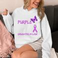 I Wear Purple In Memory Of My Daughter-In-Law Overdose Unisex Hoodie