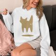 Yk2 Cat With Tomboy Tail 90s Nostalgia Downtown Indie Premium Tri-Blend Unisex Hoodie