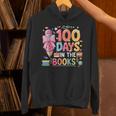 100th Day Of School Teacher Floral 100 Days In The Books Unisex Hoodie