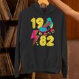 1982 Retro Raised In The 80s Old School Nostalgia Vibes Unisex Hoodie