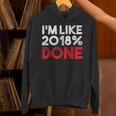 2018 Percent Done Senior Graduation Shirt Unisex Hoodie