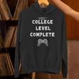 2019 College Level Complete Gamer Graduation Shirts Unisex Hoodie