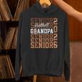 2026 Football Senior Grandpa Graduation Matching Family Unisex Hoodie