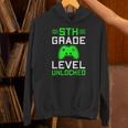 5th Grade Level Unlocked Back To School Gamer Graduation Unisex Hoodie