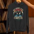 8th Grade Level Complete Gamer Class Of 2025 Graduation Boy Unisex Hoodie