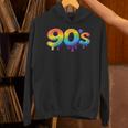 90s Retro Pop Art Rainbow Lips Nostalgia Costume 90s Unisex Hoodie 90s Retro Pop Art Rainbow Lips Nostalgia Costume 90s Unisex Hoodie