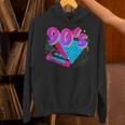 90's Vibe Retro Style Cassette Tape Nostalgia 1990s Party Unisex Hoodie