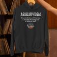 Abibliophobia Pupil Reading Bookworm Tees Reader Unisex Hoodie