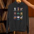 Ally Anti Trump Liberal BLM Love Is Love Banned Books Icons Unisex Hoodie