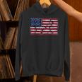 America US Flag Books Library Reading For Book Lover Reader Unisex Hoodie