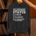 Anti Valentines Day Nursing School Nurse Graduation Shirt Unisex Hoodie