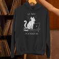 Antisocial Introvert Cat With Coffee On Computer Emo Goth Unisex Hoodie Antisocial Introvert Cat With Coffee On Computer Emo Goth Unisex Hoodie