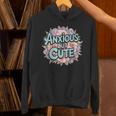 Anxious But Cute Introvert Floral Social Anxiety Unisex Hoodie Anxious But Cute Introvert Floral Social Anxiety Unisex Hoodie