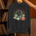 Audiobook Girlie Headphones Book Tea Love Unisex Hoodie