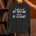 Awkward By Nature Rude By Accident Sarcastic Introvert Unisex Hoodie