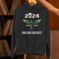 Biology Class Of 2024 Emerging Graduation For Him Unisex Hoodie